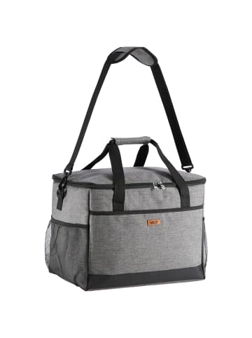 COFI 1453 Thermotasche 27L Kühltasche Cooler Bag in Grau, Blau