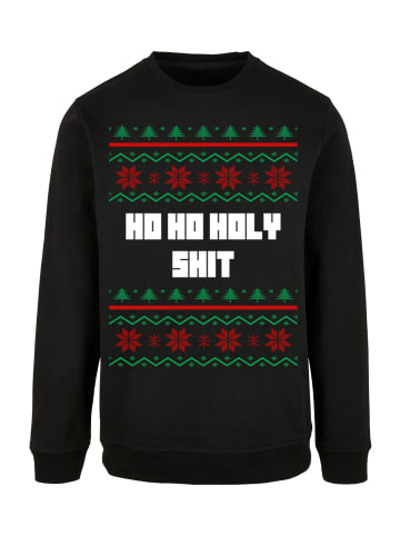 F4NT4STIC Sweatshirt Ho Ho Holy in schwarz