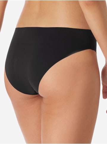 Schiesser Slip Invisible Light in schwarz, maple
