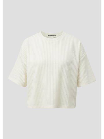 QS T-Shirt in 0200_creme