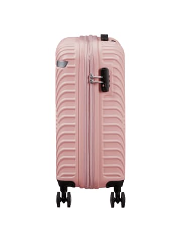 American Tourister Mickey Clouds - 4-Rollen-Kabinentrolley 55 cm erw. in Mickey Rose Cloud