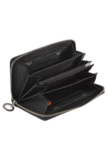 VLD VOi Leather Design Hirsch Amy Geldbörse Leder 18.5 cm schwarz