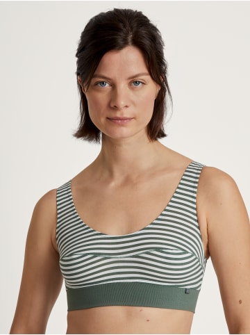 Calida Bustier in laurel green print