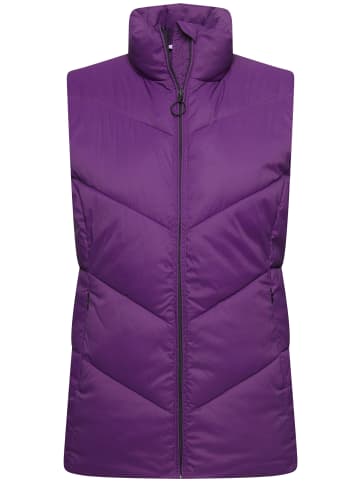 Ulla Popken Steppweste in violett
