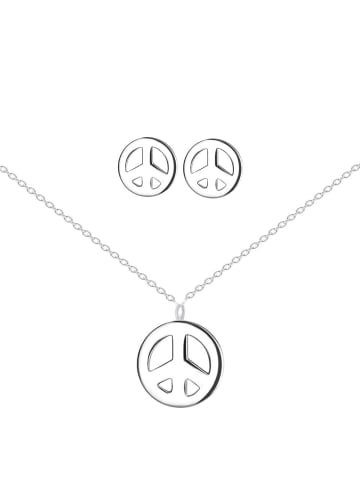 Alexander York Schmuckset PEACE in 925 Sterling Silber, 4-tlg.