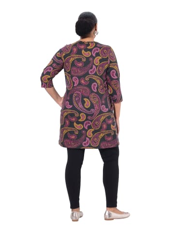 Ulla Popken Longshirt in schwarz