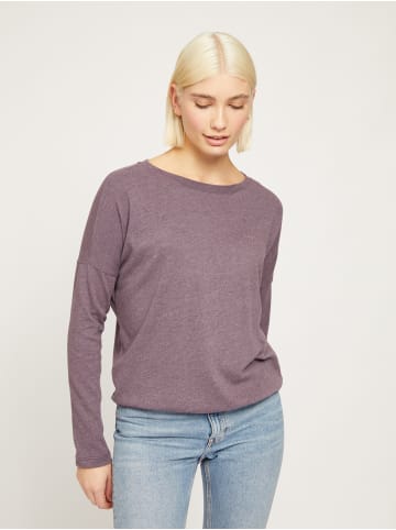 MAZINE Longsleeve Celeste in vintage violet mel.