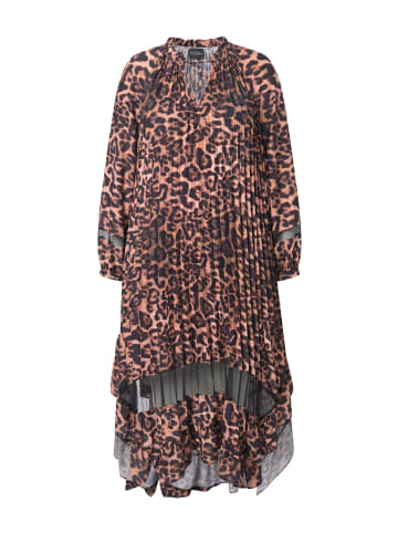 Ulla Popken Midikleid in pinienbraun