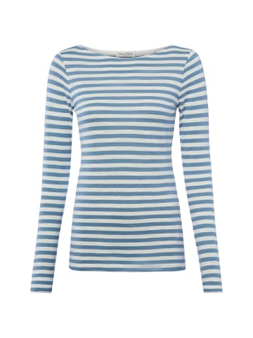 Marc O'Polo Langarmshirt in blau weiß