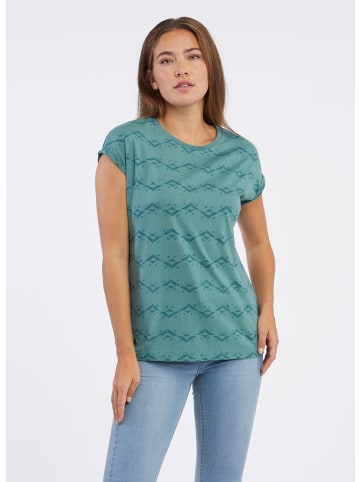 ragwear T-Shirt in 5024- ocean green