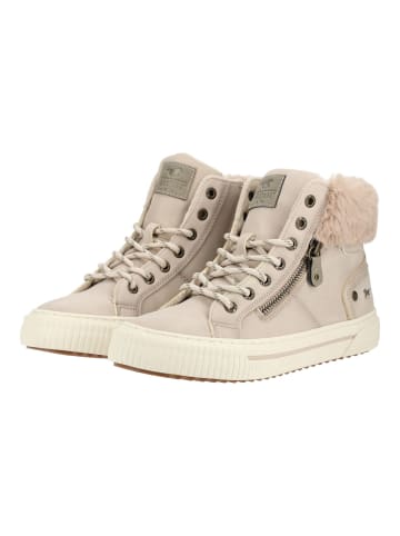 Mustang Sneaker in Cream