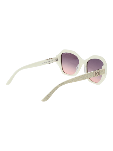 Marciano by Guess Frauen Sonnenbrille Schmetterling Creme