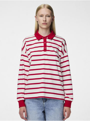 Pieces Polo shirt in Bright White