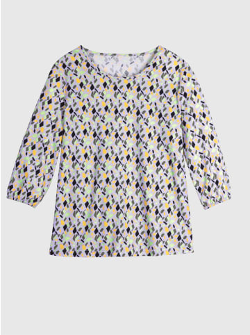 Sieh an! 3/4-Arm-Shirt in flieder-reseda-bedruckt
