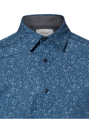 s.Oliver Hemd in indigo marine - 0001