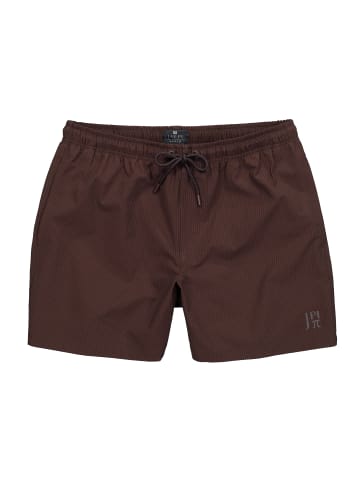 JP1880 Badehose in dunkelbraun