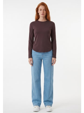 Organication Longsleeve "WOR22207" in Cocoa Powder
