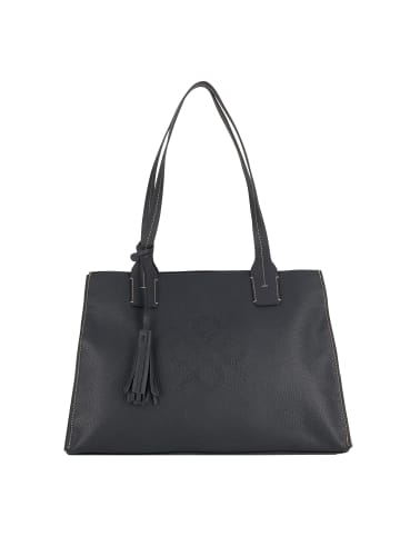 PICARD Peephole Schultertasche Leder 40 cm in ozean