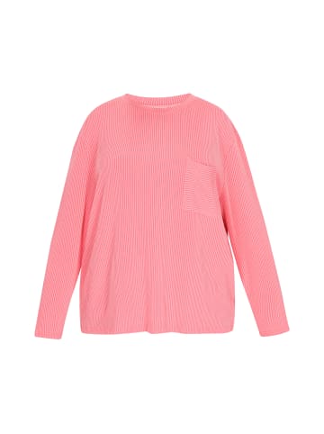 Swirly Plus Size Blouse in Pink