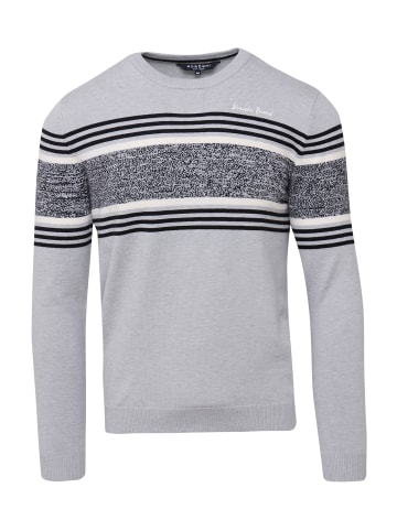 KOROSHI Strickpullover in grau