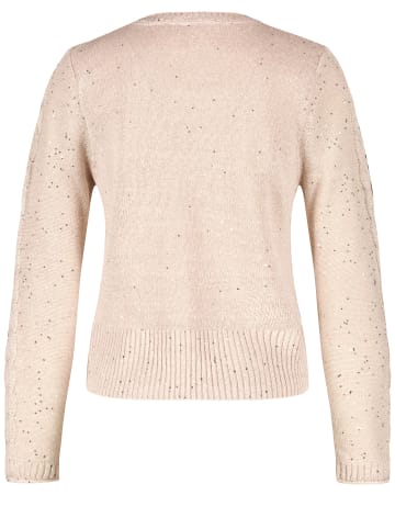 Gerry Weber Pullover Langarm Rundhals in Sandshell