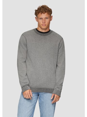 QS Strickpullover langarm in Grau