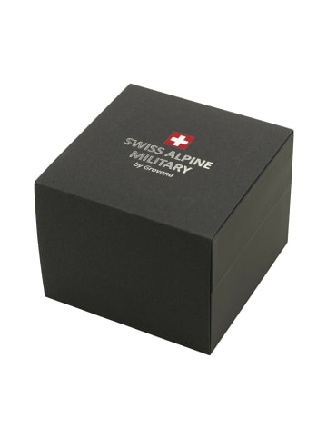 Swiss Alpine Military by Grovana Analoguhr für Herren in Schwarz