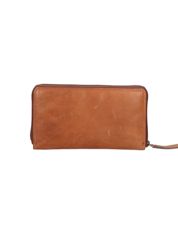 Santini Firenze Geldbörse in COGNAC