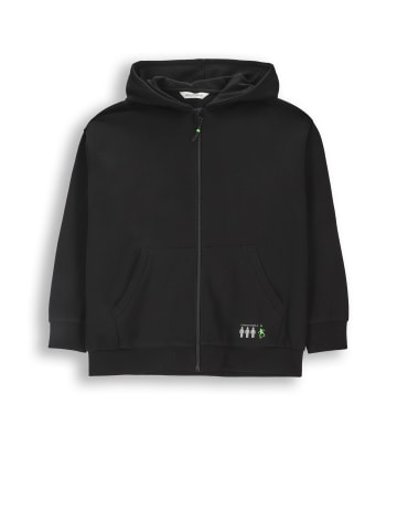 Coccodrillo Reißverschlussjacke in schwarz