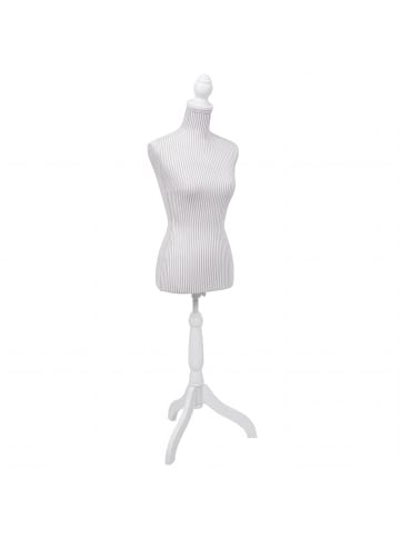 MCW Schneiderpuppe, Weiß mit Streifen