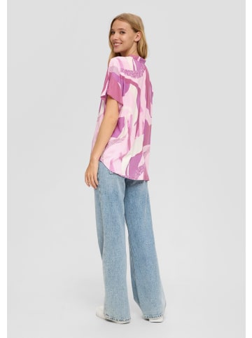 QS Bluse in 47A0_lavendel