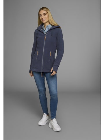 Polarino Fleecejacke in marine