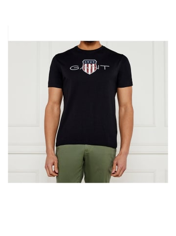Gant Tshirt in Schwarz