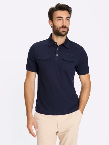 WITT WEIDEN Kurzarm-Poloshirt in marine