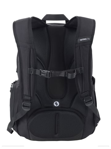 Nitro Rucksack FUTURE HERO in TRUE BLACK