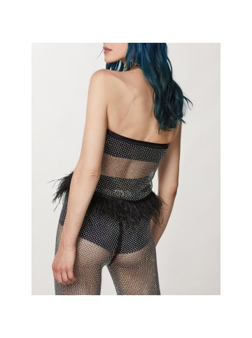 Patrizia Pepe Schwarz Polyester Tank Tops
