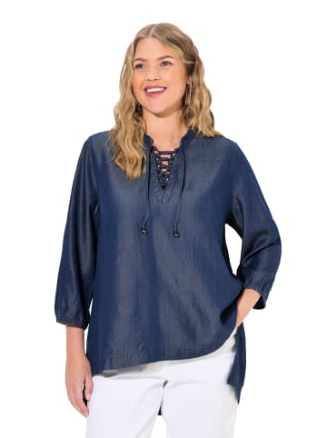 Ulla Popken Tunika in dark blue denim