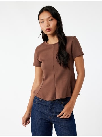 KOTON BLUSE SS in Braun