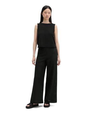 Marc O'Polo Crochet-Top relaxed in Schwarz