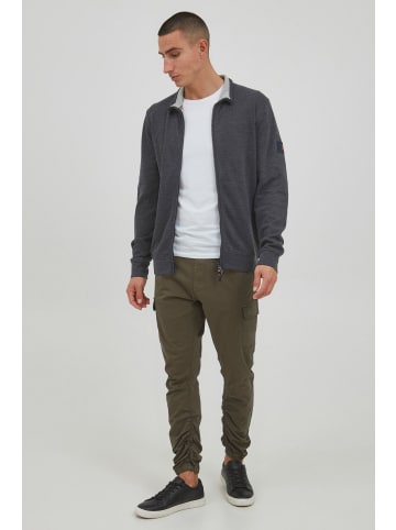 INDICODE Sweatjacke IDArcelio in grau melange