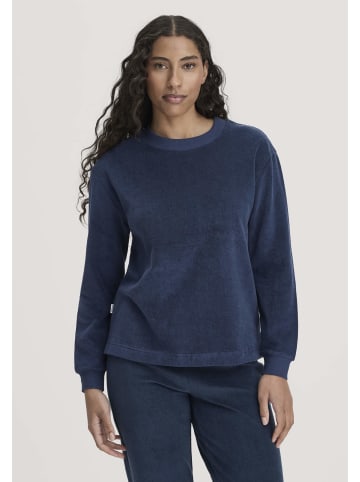 Hessnatur Frottee Loungeshirt in mitternachtsblau