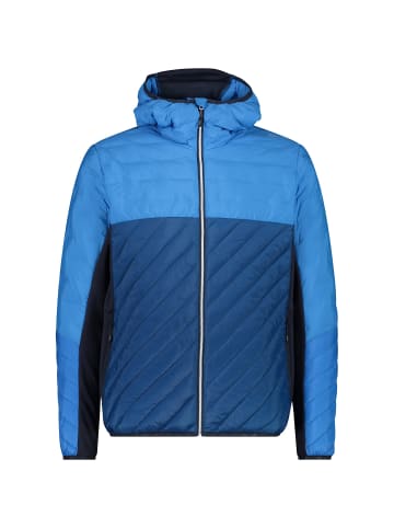Campagnolo M JACKET HYBRID FIX HOOD in Blau