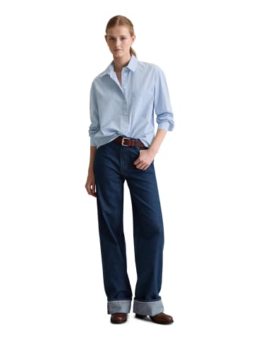 Marc O'Polo DENIM Streifenbluse relaxed in Light Blue