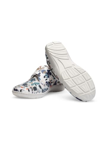 VITAFORM Textil & vitaform Stretch Halbschuhe in weiß/floral