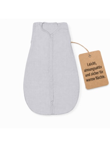 fillikid Muslin Schlafsack Exclusiv in Hellgrau