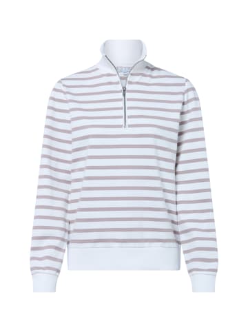 Marie Lund Sweatshirt in braun ecru - 0005
