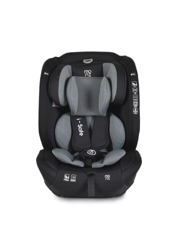 Moni i-Safe Isofix (76-150 cm) in grau