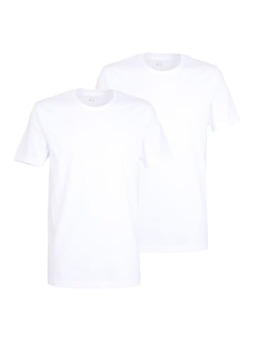 Bugatti T-Shirt 2er Pack in Weiß