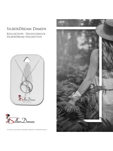 SilberDream 925  Silber Damen SilberDream Halsketten Sternbild Widder  ca. 42cm und 45cm