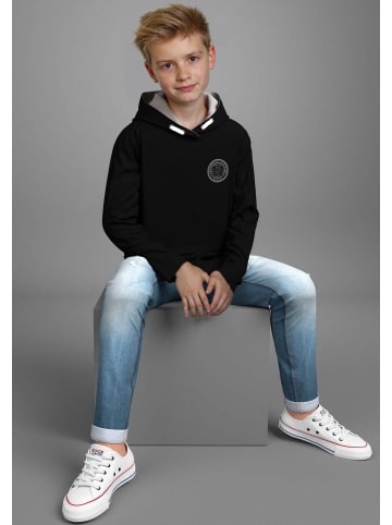 Bruno Banani Kapuzenshirt in schwarz